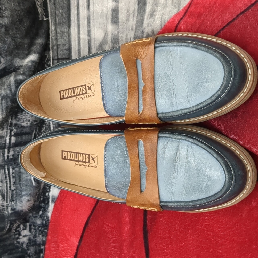 Pikolinos Aldaya W8J Water Resistant Penny Loafer Leather - Picture 5 of 13
